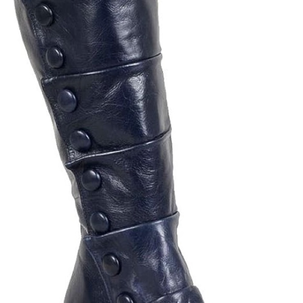 Miz Mooz black Button-Detail Flats